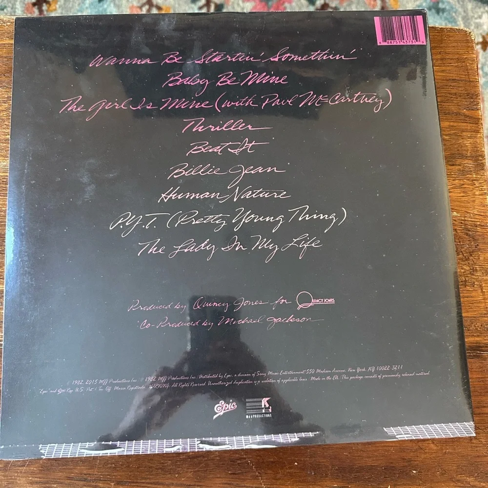 Michael Jackson Thriller Vinyl Record - still sealed brand new - Picture 2 of 2
